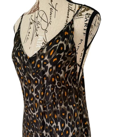 R13 $545 Leopard Midi Slip Dress - XS - Picture 5 of 12